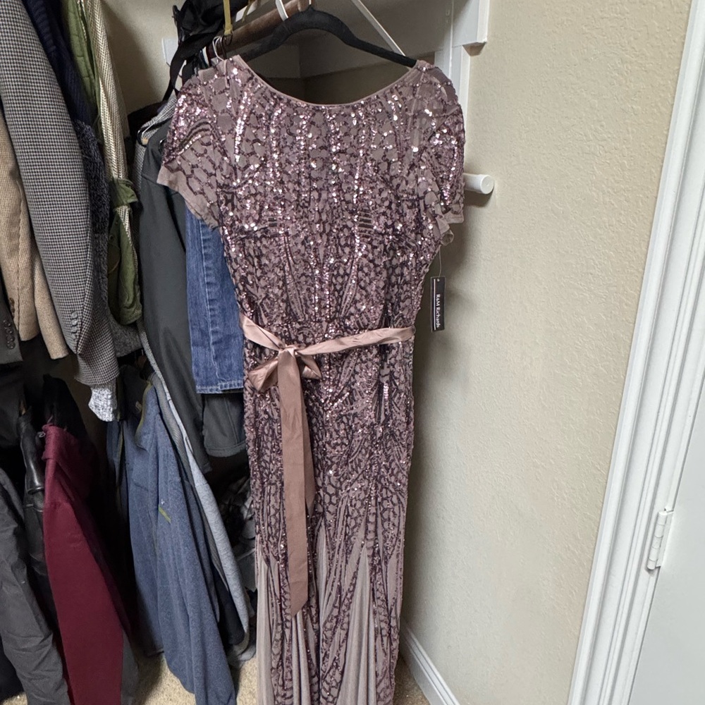 Elegant Sequin Evening Gown
